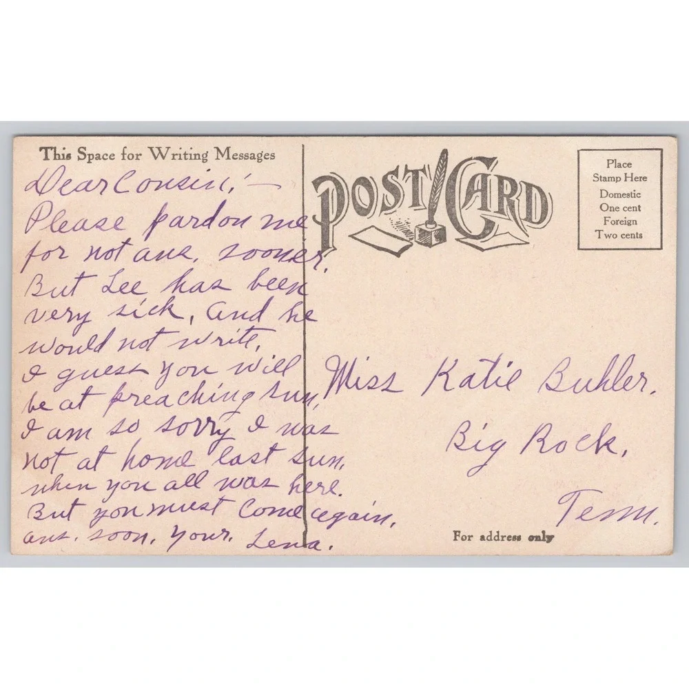 Vintage Postcard Central Park New York City Archway‎ Scene